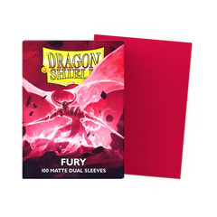 Dragon Shield: Dual Matte Sleeves Fury (x100) – Standard