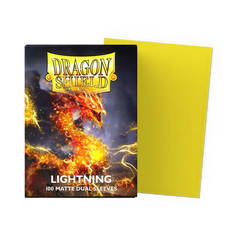 Dragon Shield: Dual Matte Sleeves Lightning (x100) – Standard