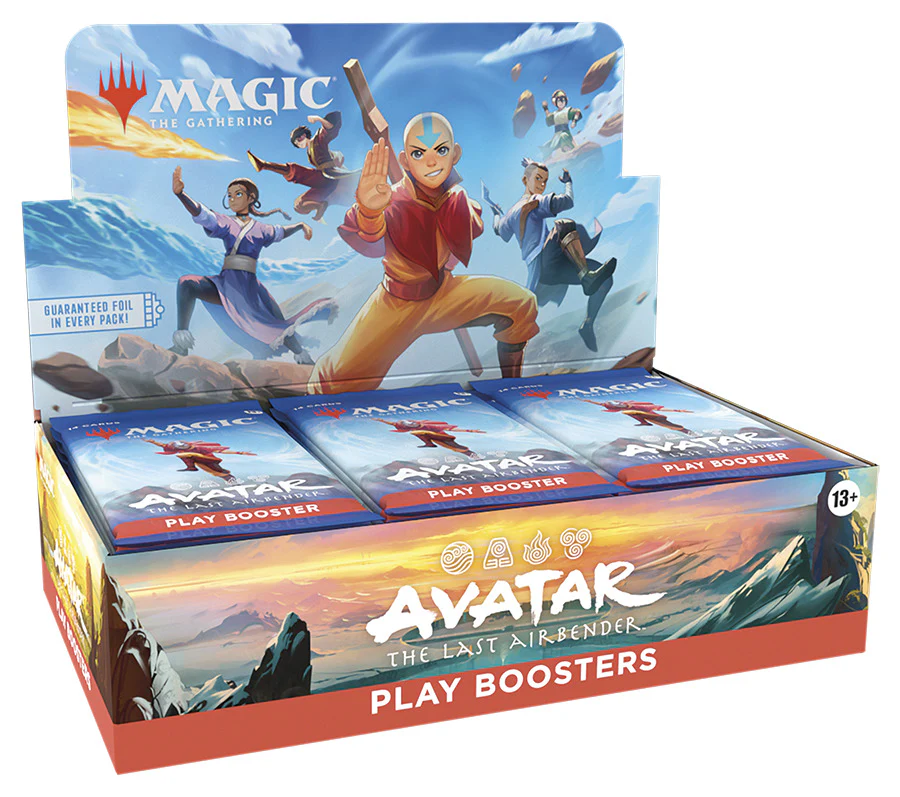 Magic The Gathering: Play booster Display Avatar The Last Airbender Inglés