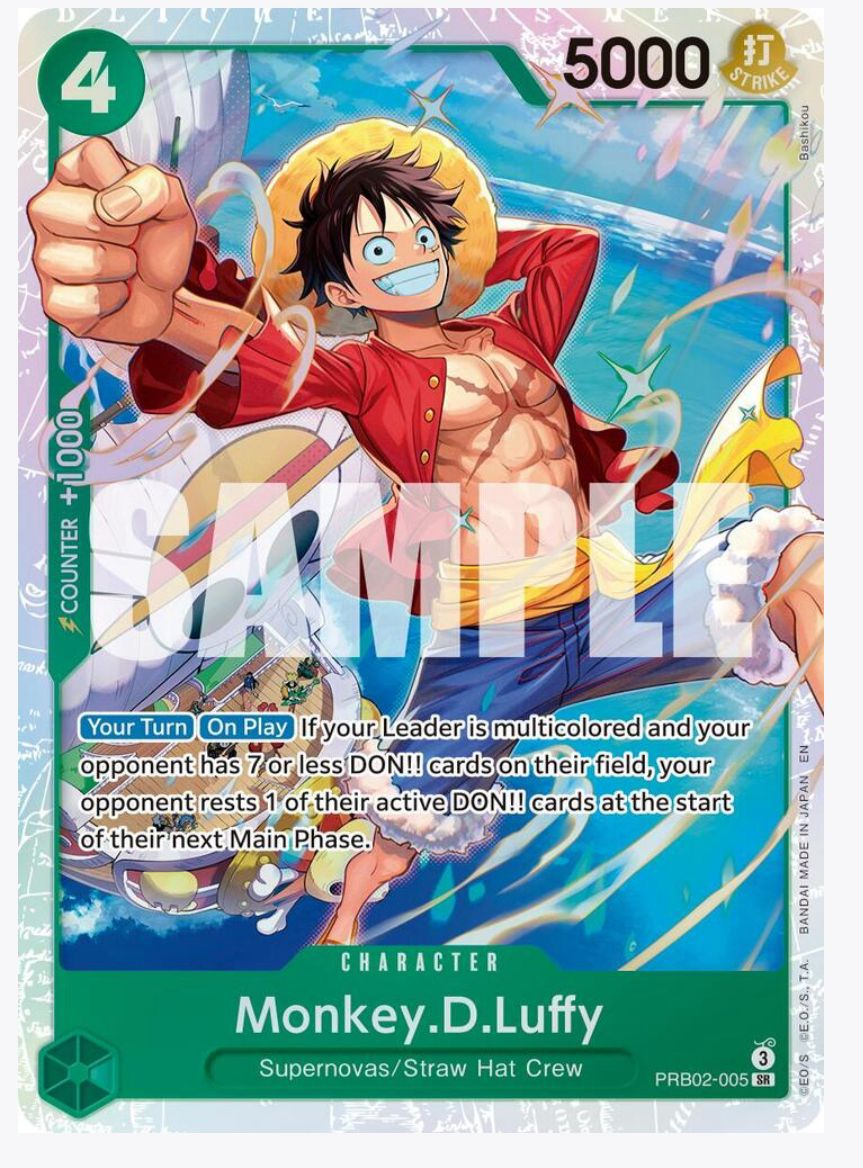 Monkey.D.Luffy - PRB02-005 - Premium Booster -The Best- Vol. 2 (PRB-02)