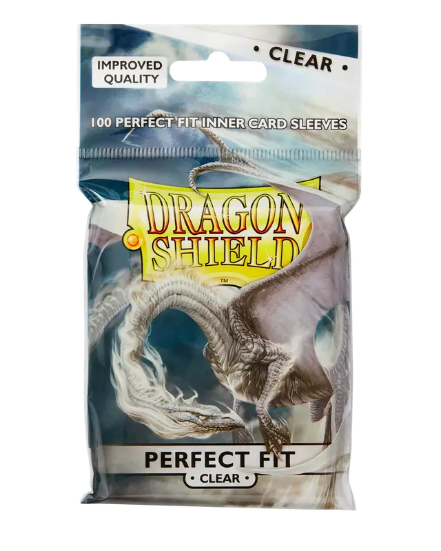 Dragon Shield: Clear Perfect Fit (x100) – Standard