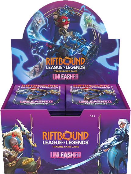 *PRE VENTA* Riftbound Unleashed Booster Box LANZAMIENTO VIERNES 8 MAYO