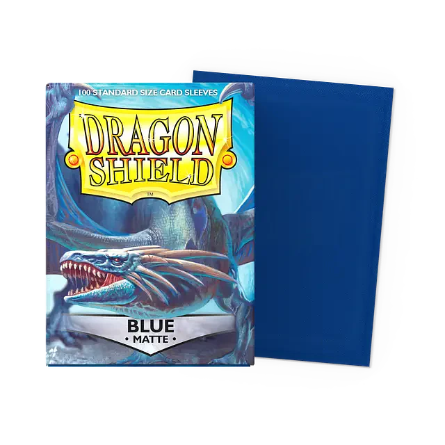 Dragon Shield: Matte Sleeves Blue(x100) - Standard