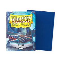 Dragon Shield: Matte Sleeves Blue(x100) - Standard