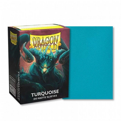 Dragon Shield: Matte Sleeves Turquoise(x100) - Standard