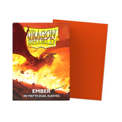 Dragon Shield: Dual Matte Sleeves Ember (x100) – Standard