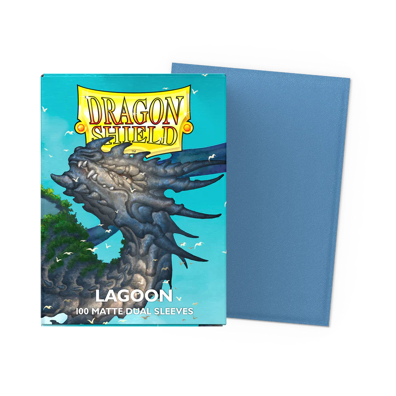Dragon Shield: Dual Matte Sleeves Lagoon (x100) – Standard