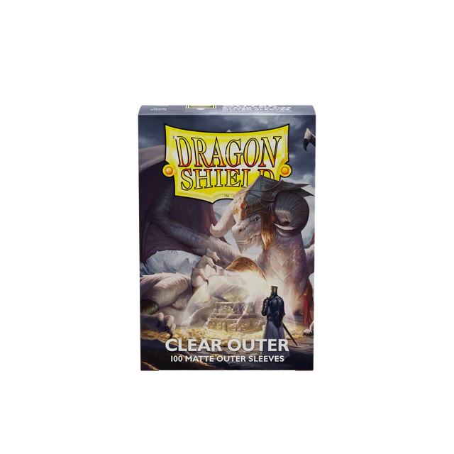 Dragon Shield: Clear Outer Sleeves (x100) – Standard