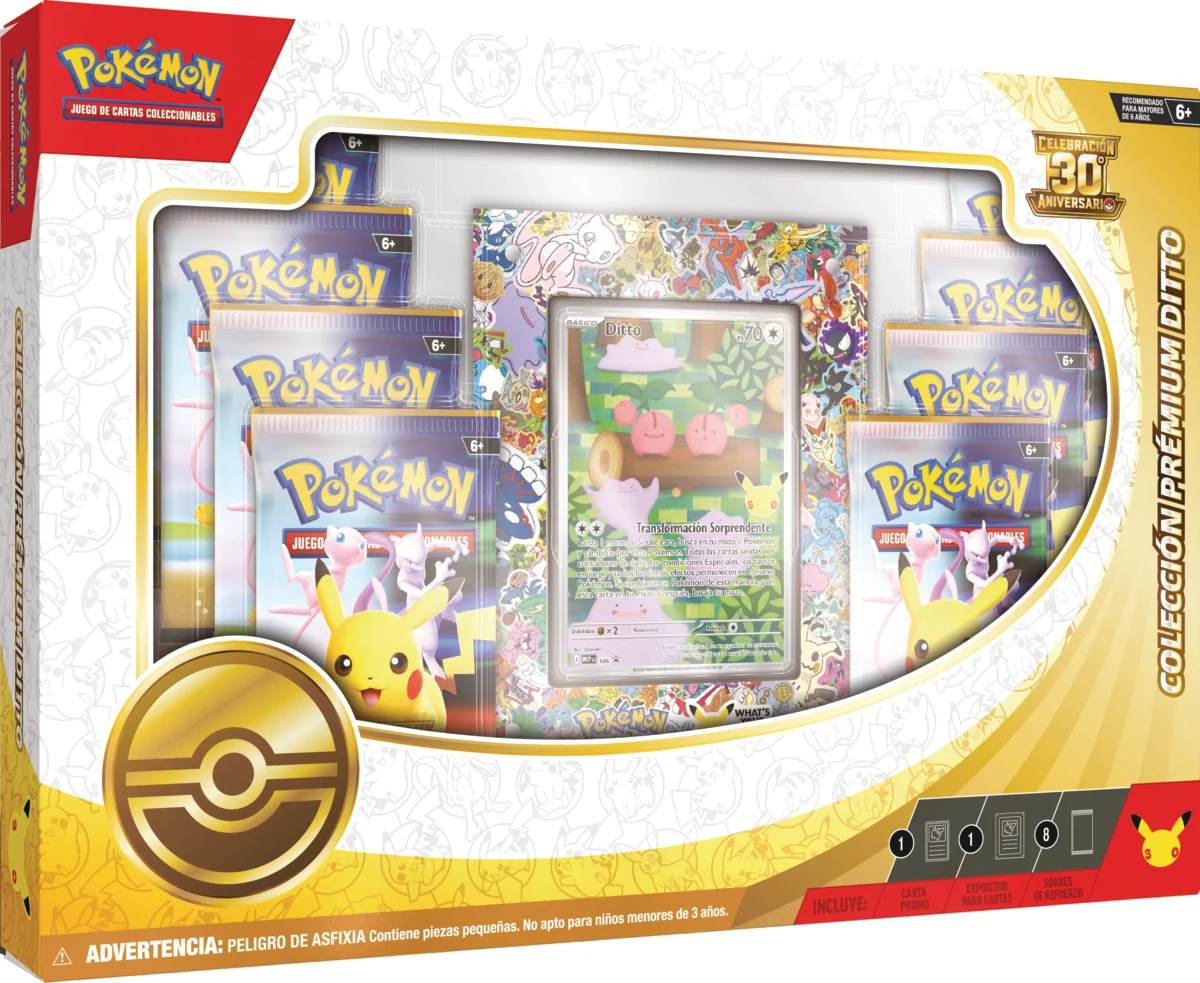 *PRE VENTA* Ditto Collection Case Pokémon 30th ESPAÑOL