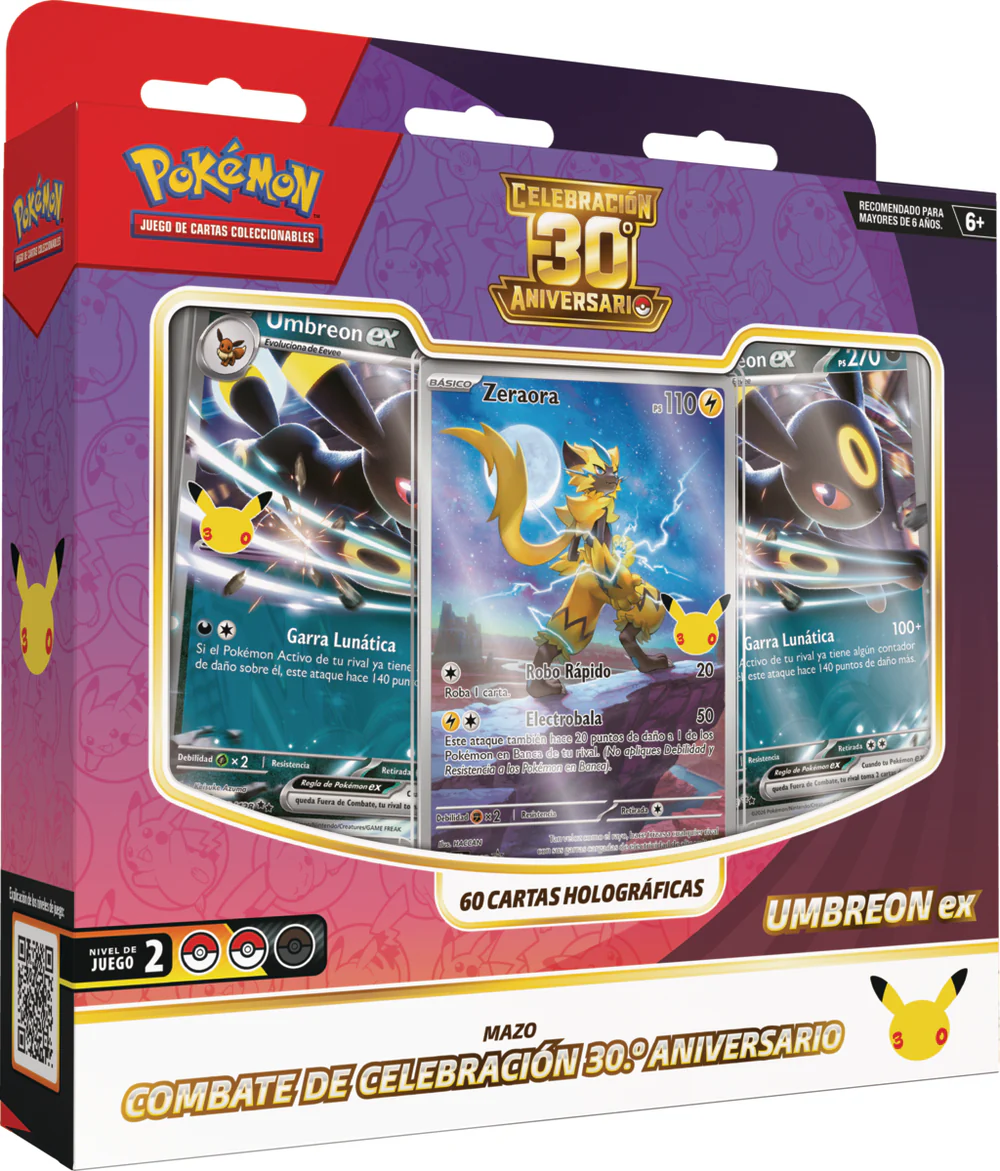 *PRE VENTA* Umbreon ex Battle Deck Pokémon 30th ESPAÑOL