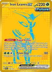 176 - Iron Leaves ex - Ultra Rare  Español