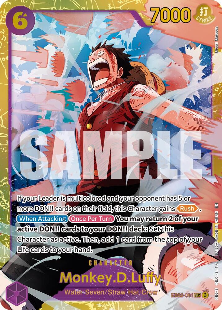 Monkey.D.Luffy - EB02-061