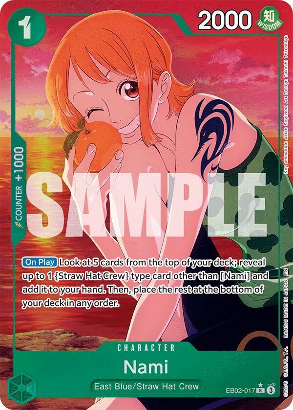 EB02-017 - Nami - Character Alternative Art