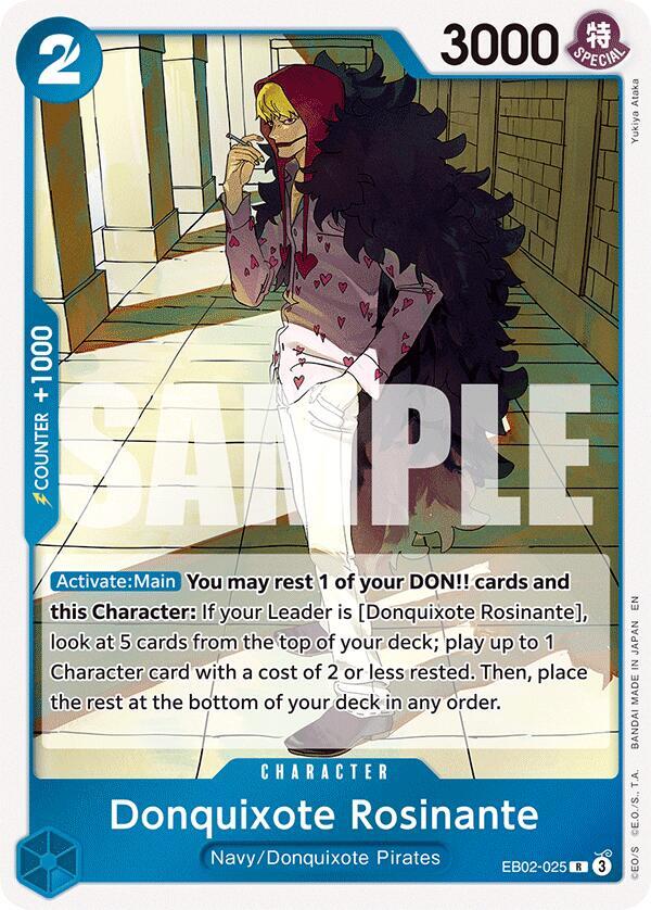 EB02-025 - Donquixote Rosinante - character