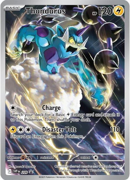 Thundurus - 209 - SV: Scarlet & Violet Promo