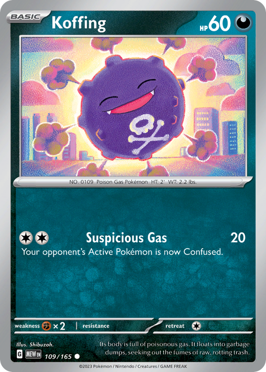 Koffing - 109/165 - Common