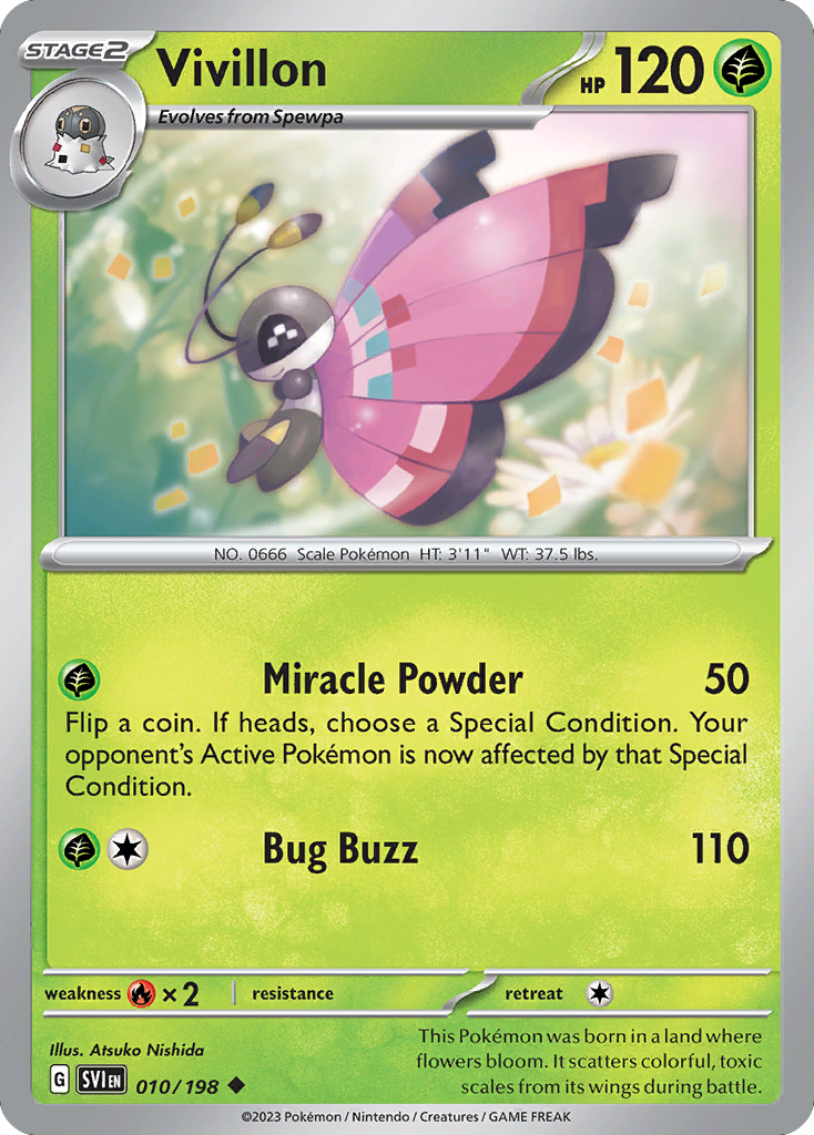 Vivillon - 10/198 - Uncommon