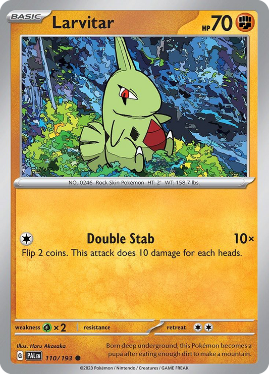 Larvitar - 110/193 - Common