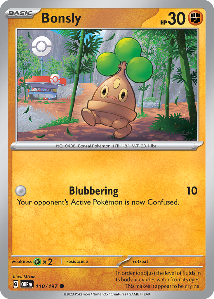 Bonsly - 110/197 - Common