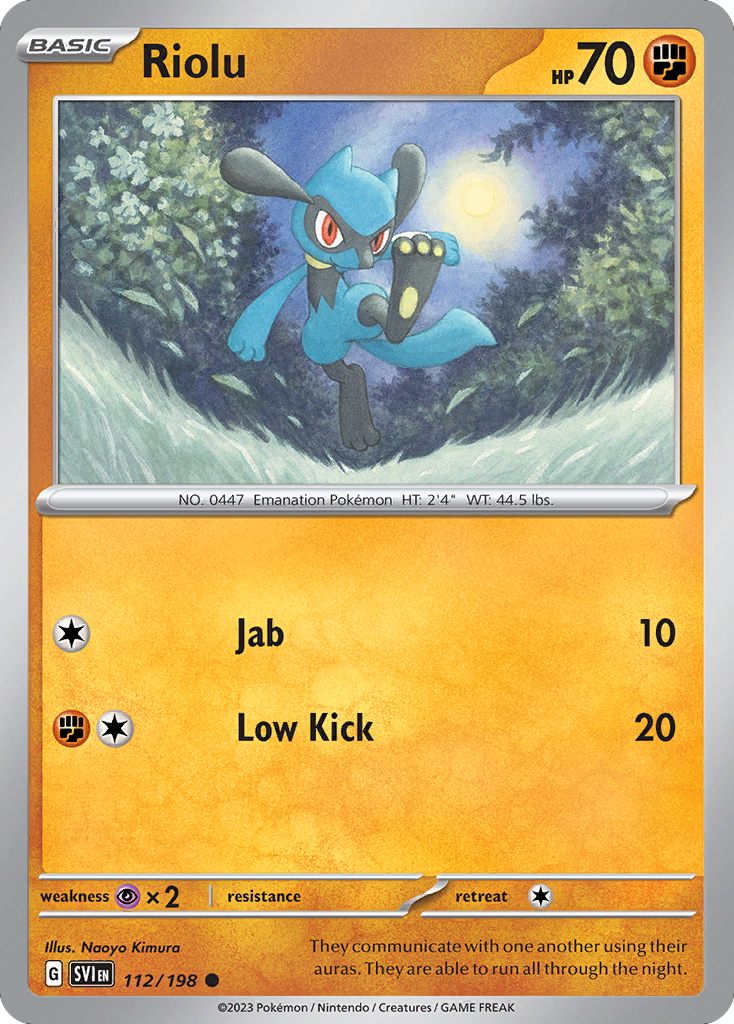 Riolu - 112/198 - Common