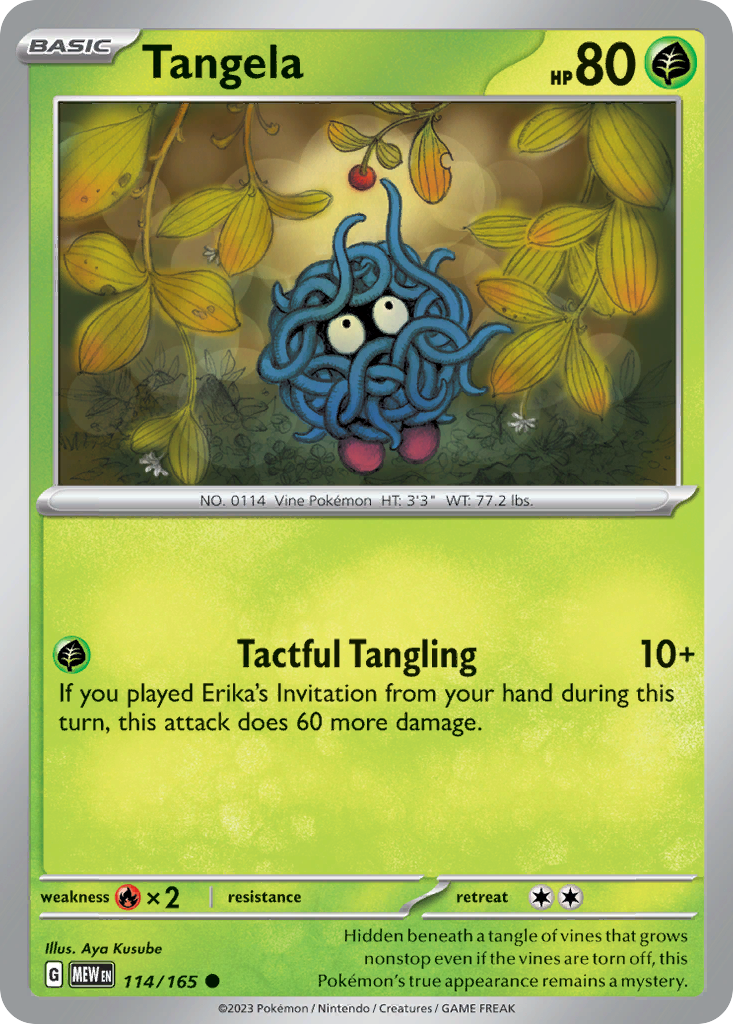 Tangela - 114/165 - Common