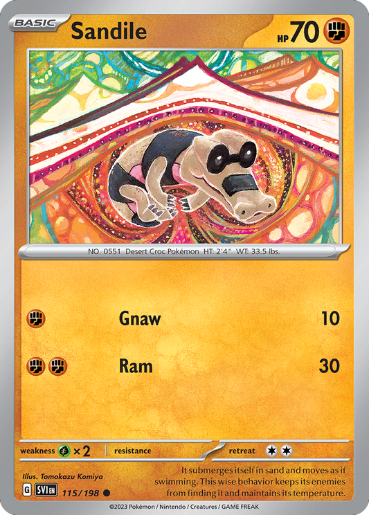 Sandile - 115/198 - Common