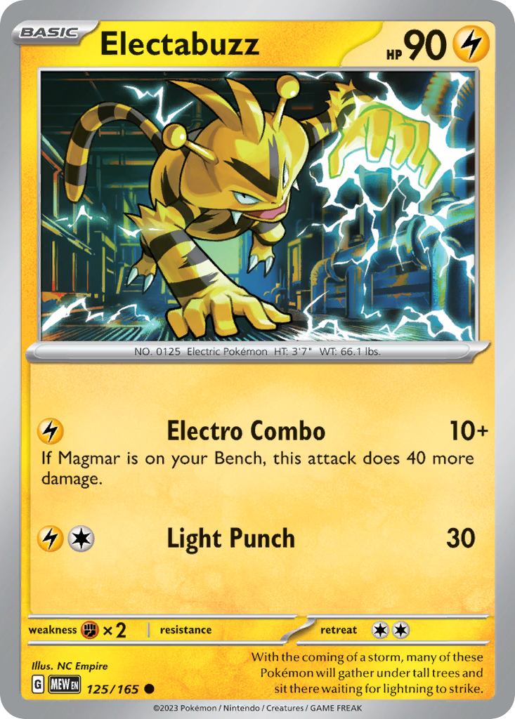 Electabuzz - 125/165 - Common