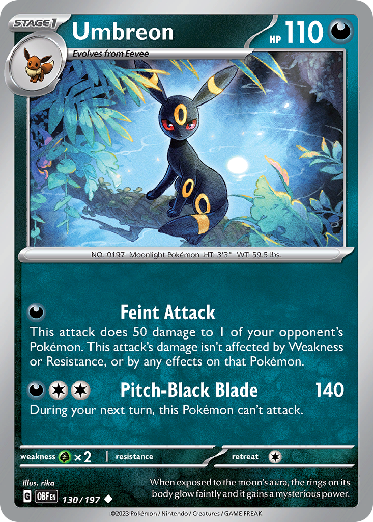 Umbreon - 130/197 - Uncommon