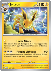 Jolteon - 135/165 - Rare
