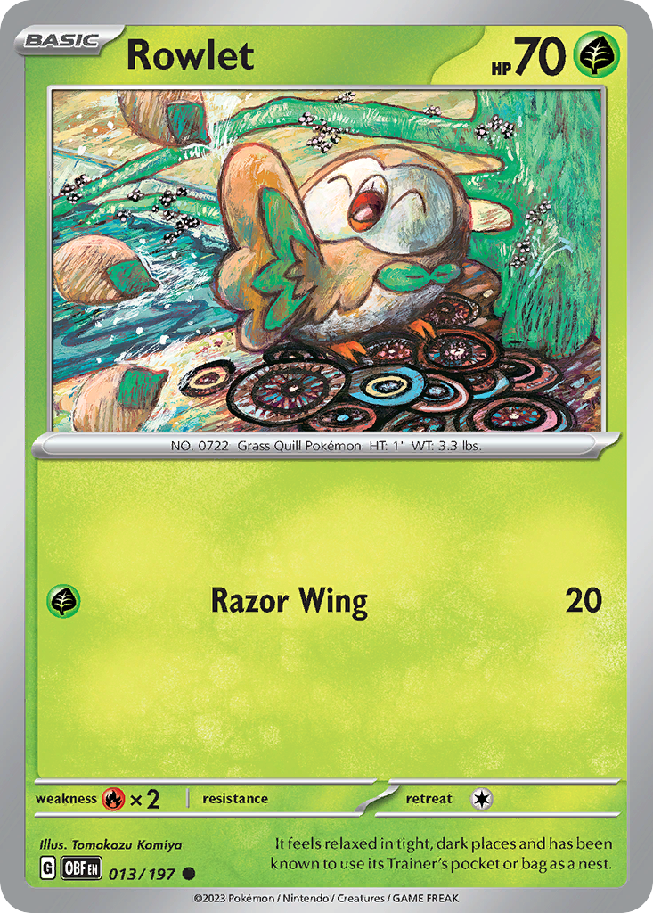 Rowlet - 13/197 - Common