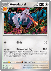 Aerodactyl - 142/165 - Rare