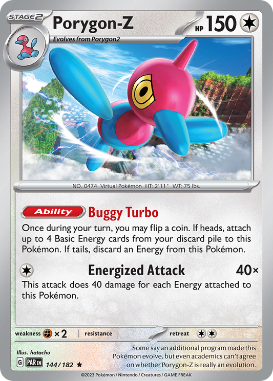 Porygon-Z - 144/182 - Rare