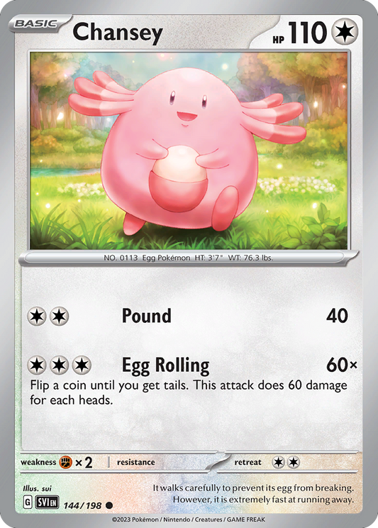 Chansey - 144/198 - Common