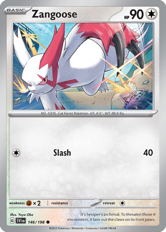 Zangoose - 146/198 - Common