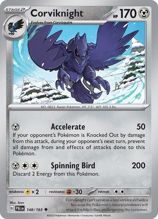 Corviknight - 148/193 - Uncommon