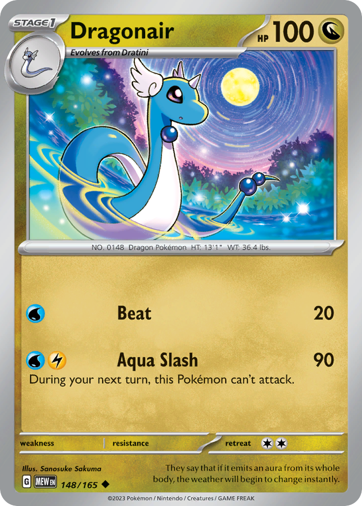 Dragonair - 148/165 - Uncommon