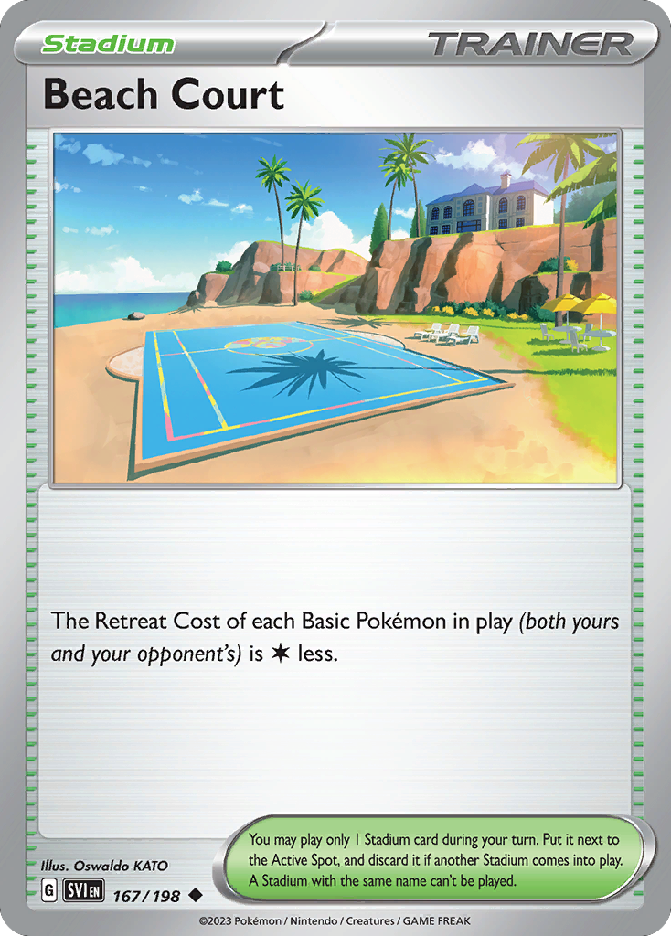 Beach Court - 167/198 - Uncommon