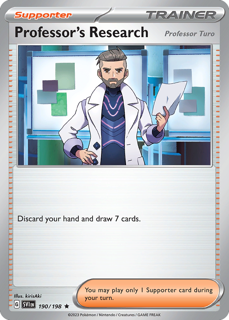 Professor's Research - 190/198 - Rare