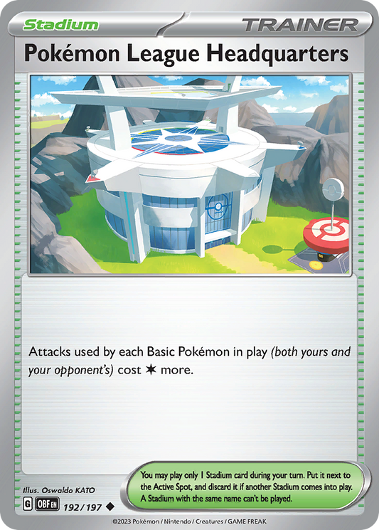 Pokémon League Headquarters - 192/197 - Uncommon