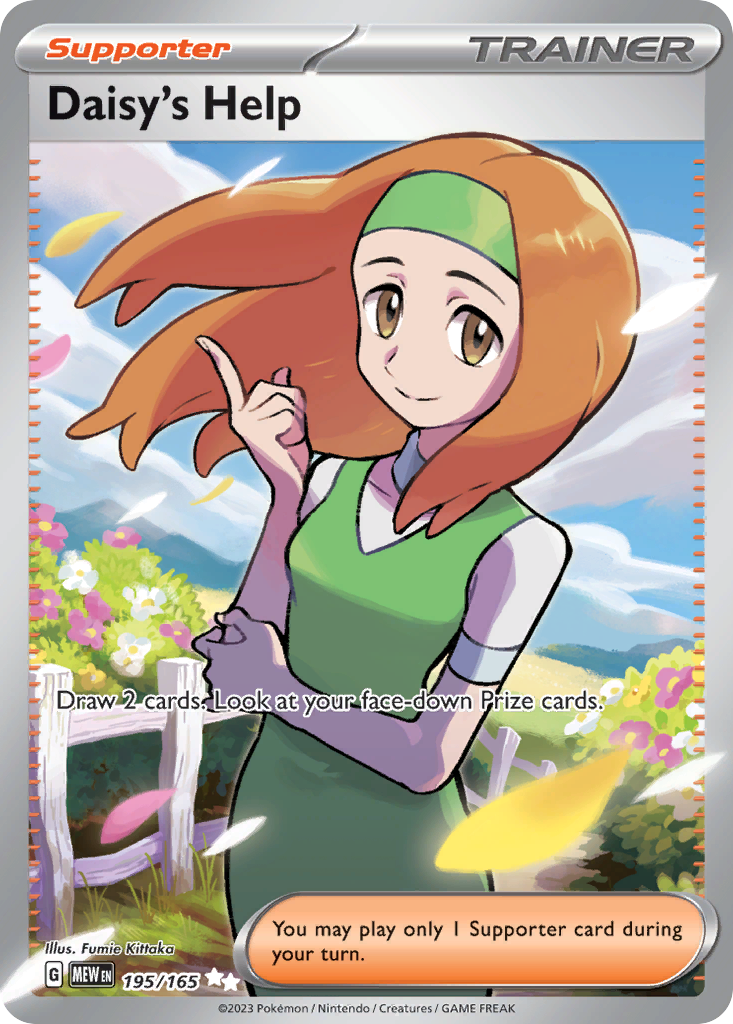 Daisy's Help - 195/165 - Ultra Rare