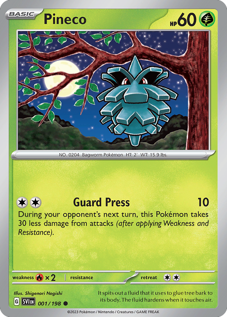 Pineco - 1/198 - Common