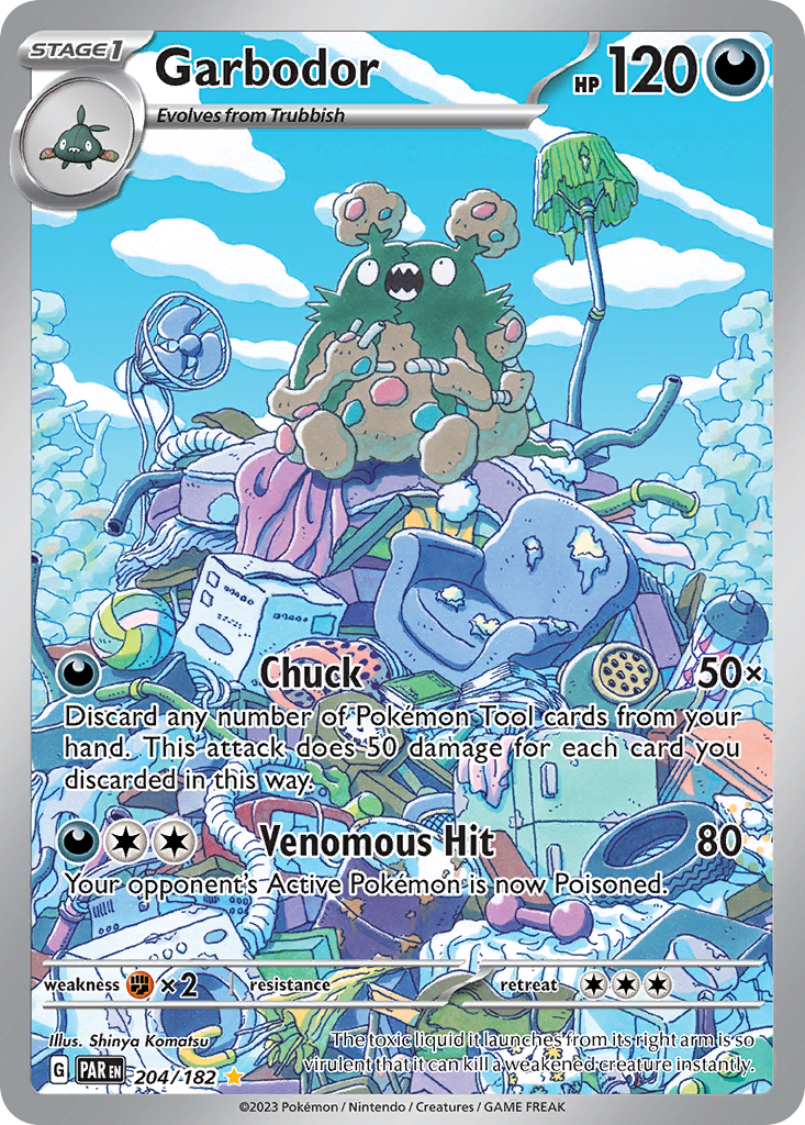 Garbodor - 204/182 - Illustration Rare