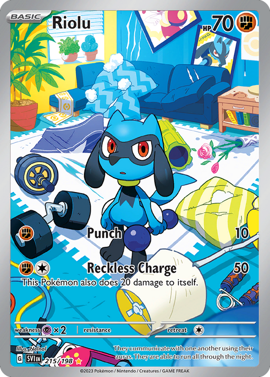 Riolu - 215/198 - Illustration Rare