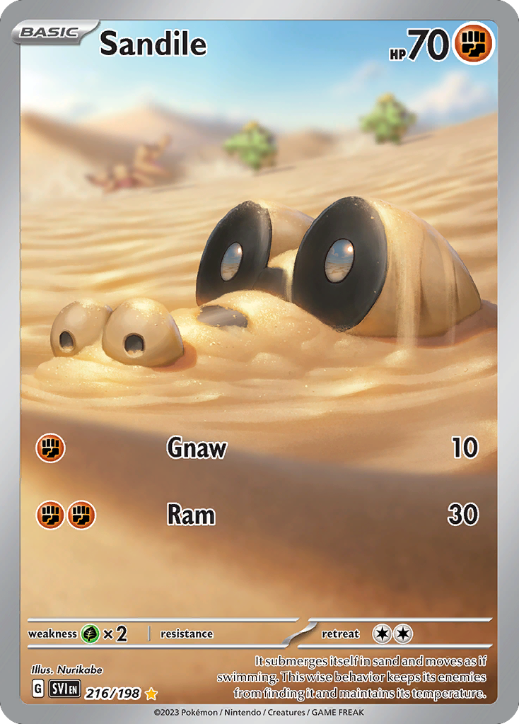 Sandile - 216/198 - Illustration Rare