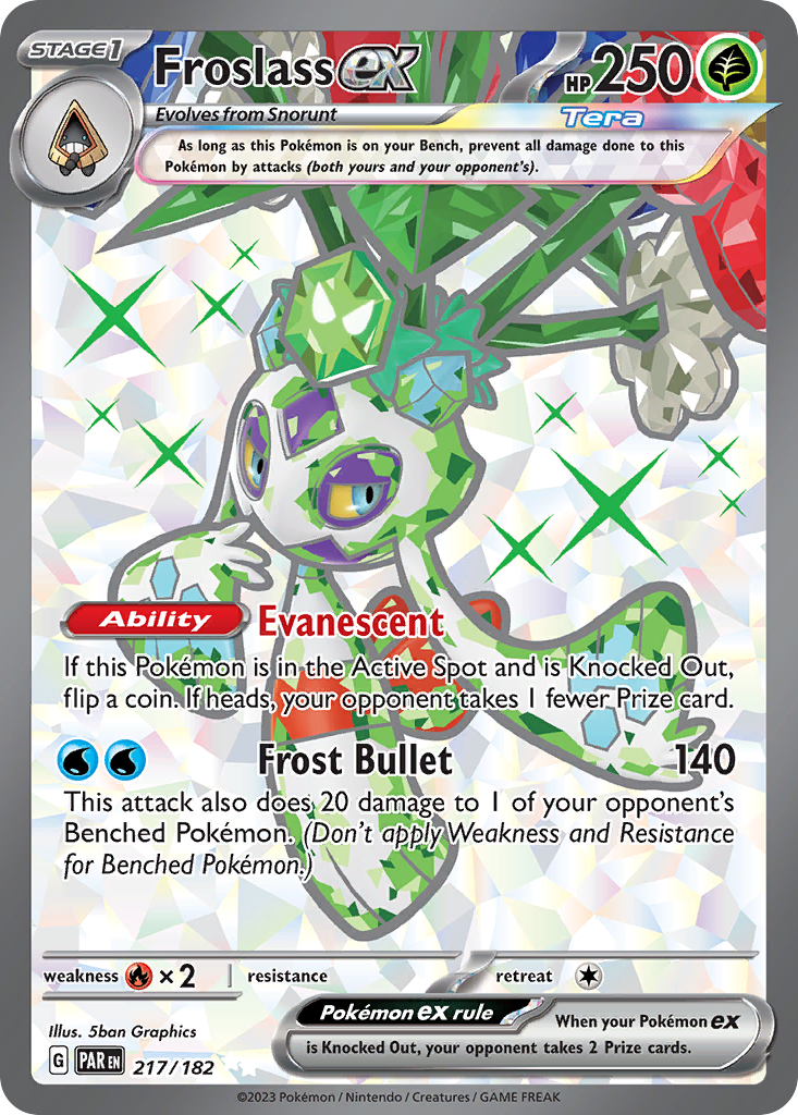 Froslass ex - 217/182 - Full Art Rare