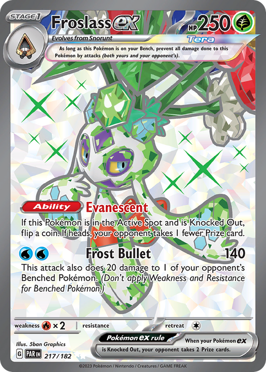 Froslass ex - 217/182 - Full Art Rare