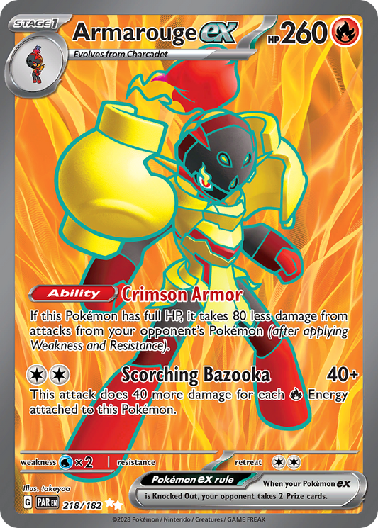 Armarouge ex - 218/182 - Full Art Rare