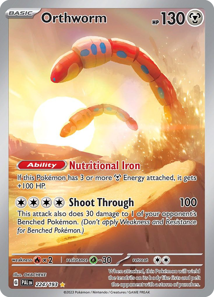 Orthworm - 224/193 - Illustration Rare
