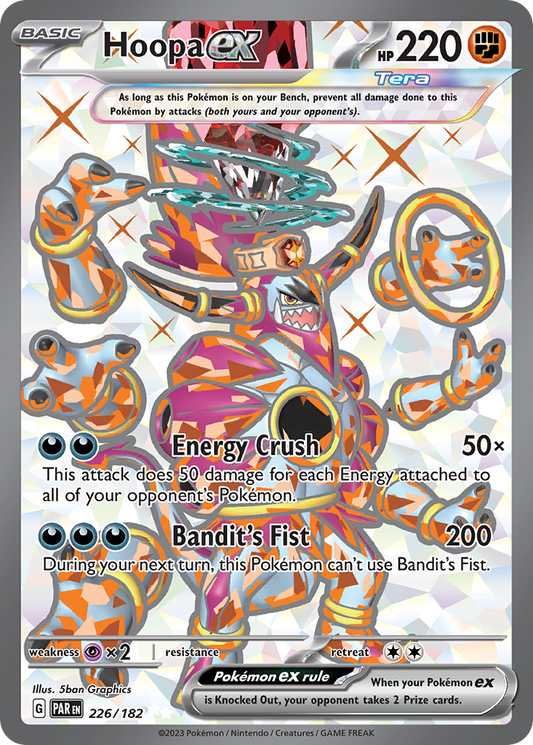 Hoopa ex - 226/182 - Full Art Rare