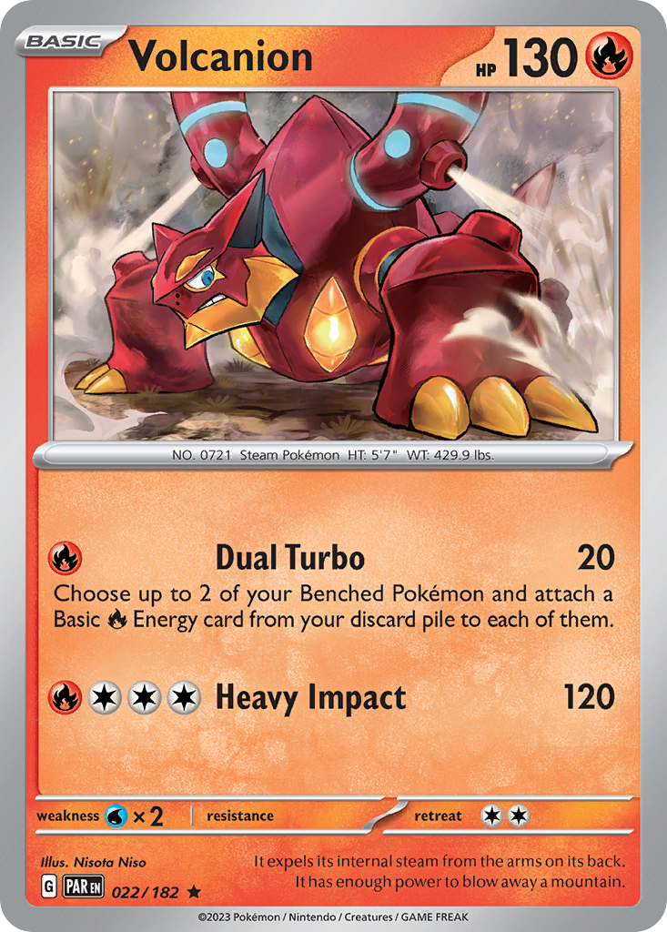 Volcanion - 22/182 - Rare
